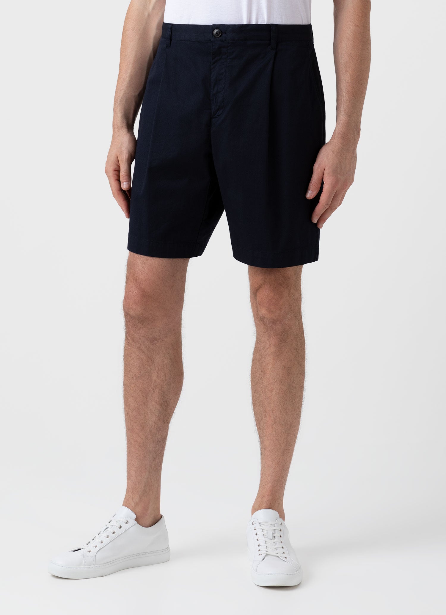 Ennoy Cotton Easy Shorts Lサイズ navy - ショートパンツ