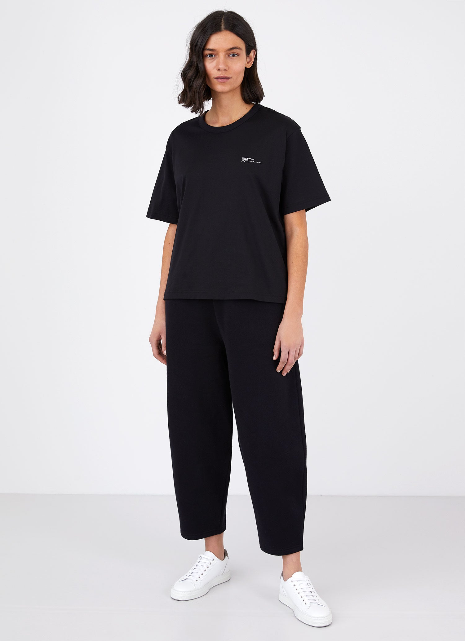 Sunspel and Studio Nicholson Fleece Trousers in Black