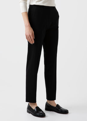 WIHOLL Velcro Wide Leg Pants, Black / M