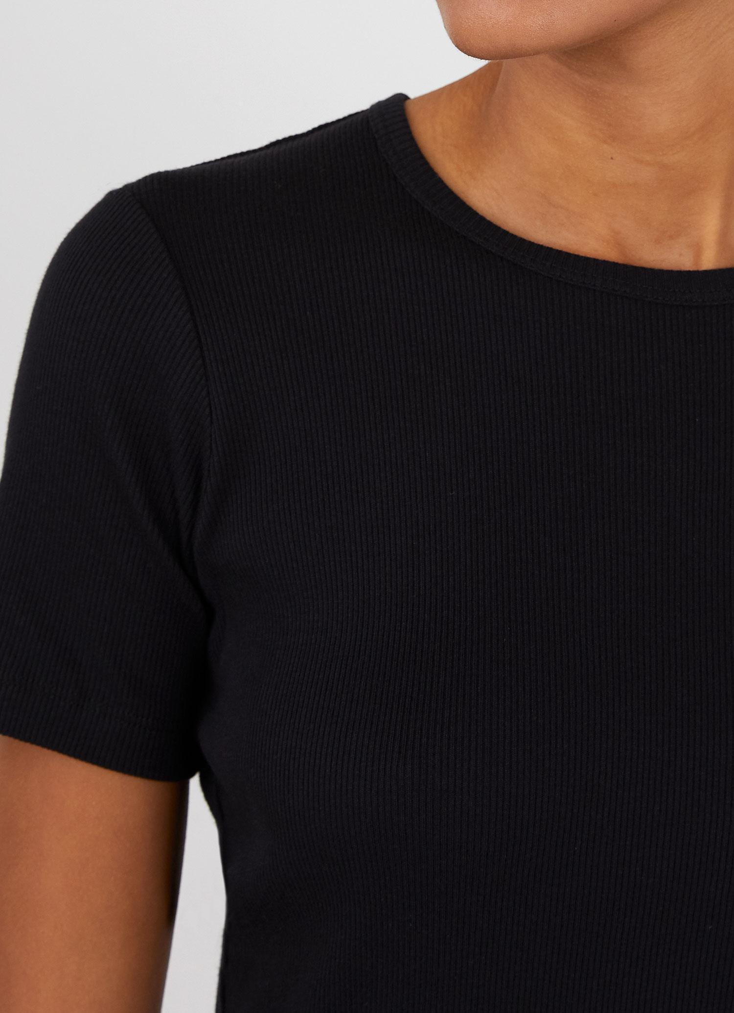 SUNSPEL スタイリスト私物 RIBBED T SHIRT BLACK L | ochge.org