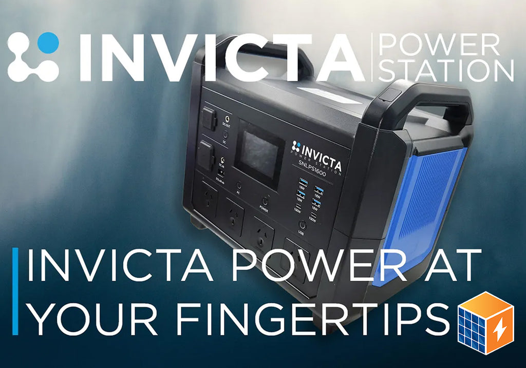 Invicta 12.8V 116Ah 1600W Lithium Power Station - SNLPS1600