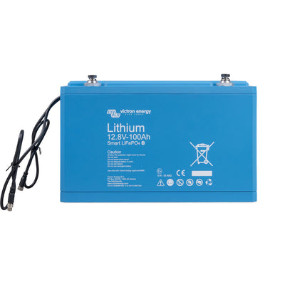 Victron Energy 200AH 25.6V Smart LifePO4 Lithium Bluetooth Battery