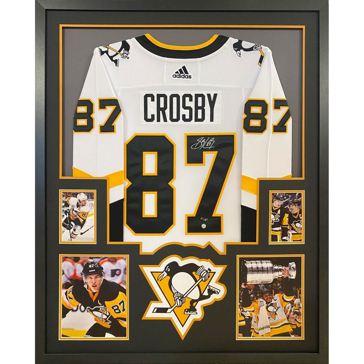 Sidney Crosby Signed Penguins Captain's Jersey (PSA Hologram)