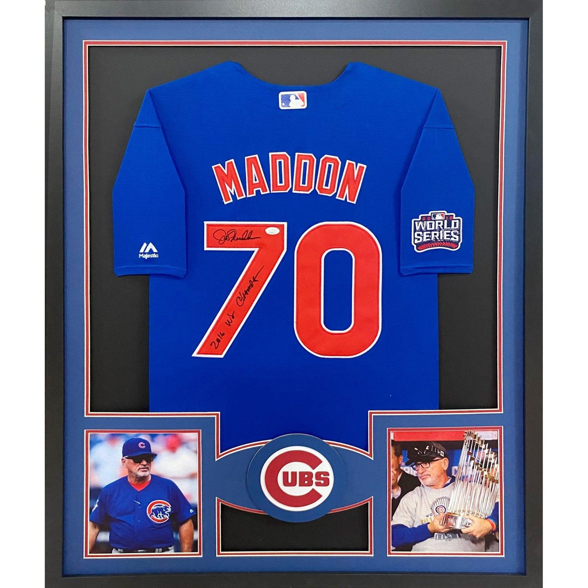 Framed Greg Maddux Signed Jersey! – Columbia Frame Shop