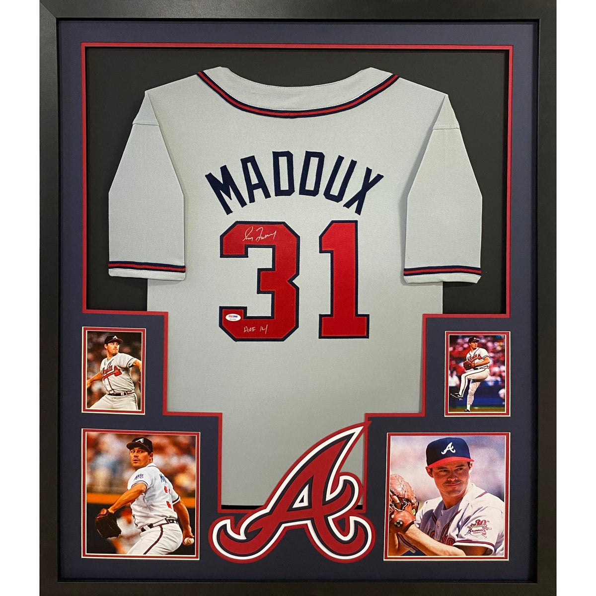 Greg Maddux Signed Cubs Jersey (PSA)