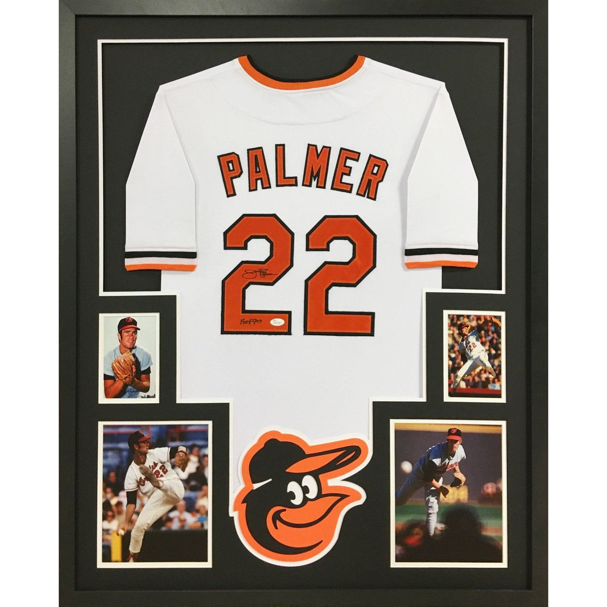 Brooks Robinson Autographed and Framed Baltimore Orioles Jersey