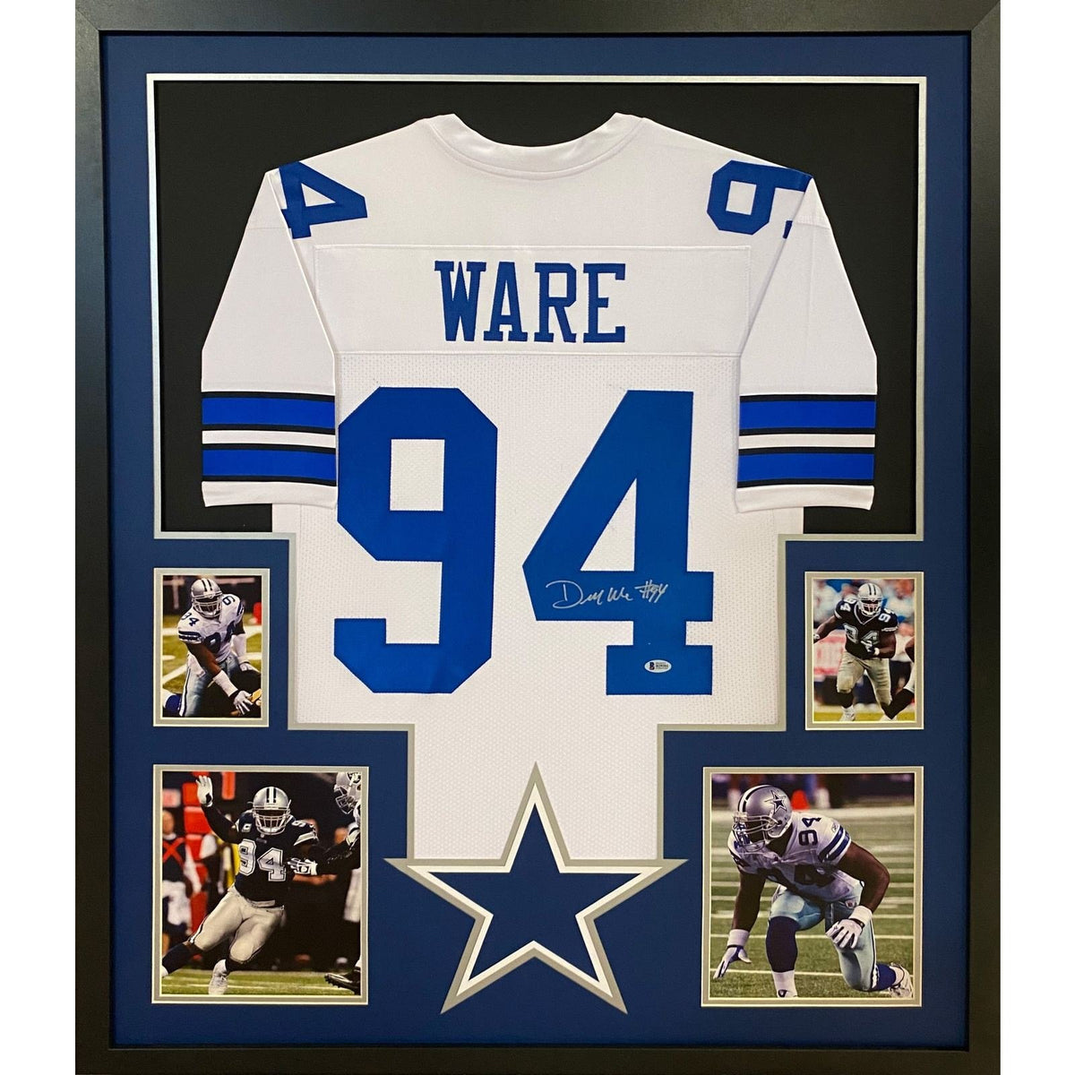 Emmitt Smith Autographed Dallas Cowboys #22 Framed Jersey - White –  Signature Sports Marketing