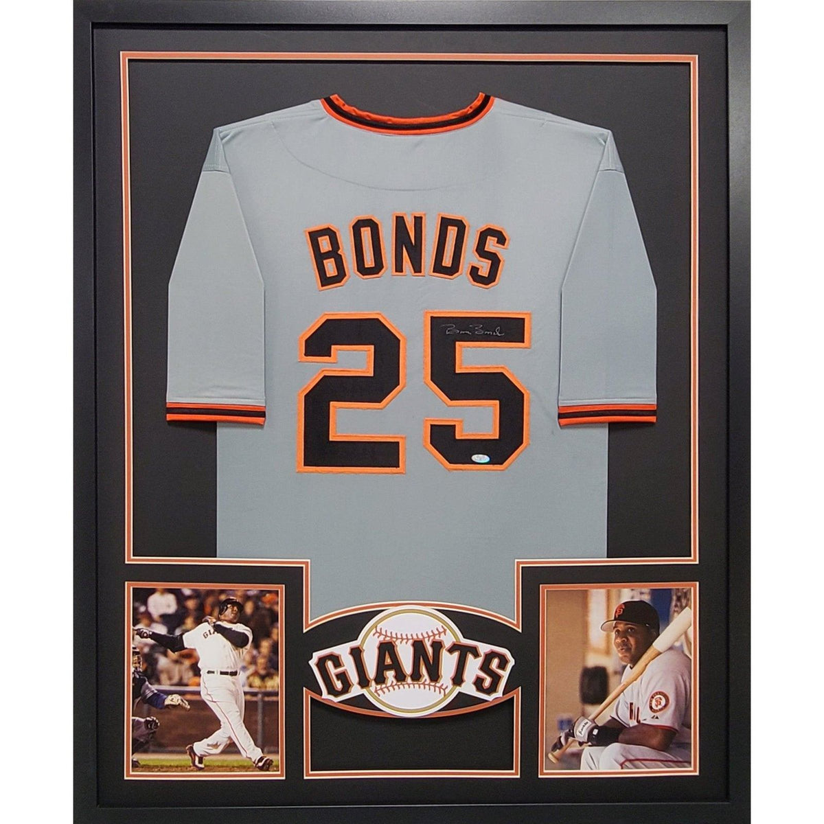 Barry Bonds Autographed Signed Framed San Francisco Giants Jersey JSA