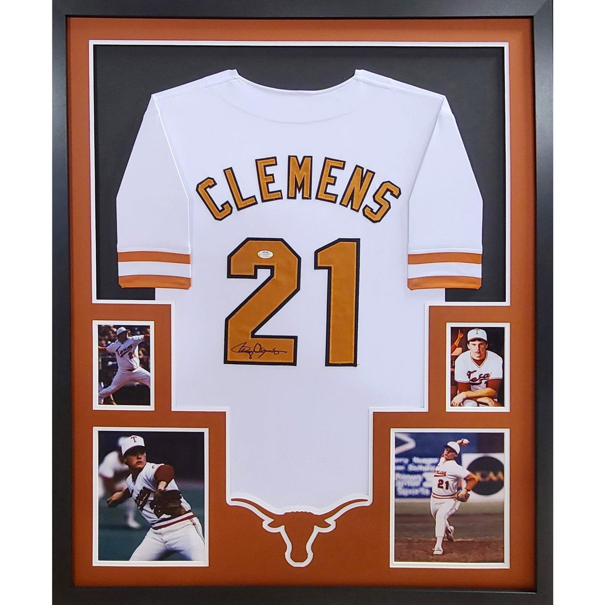 Roberto Clemente Custom Framed Jersey Display With (2) Jersey