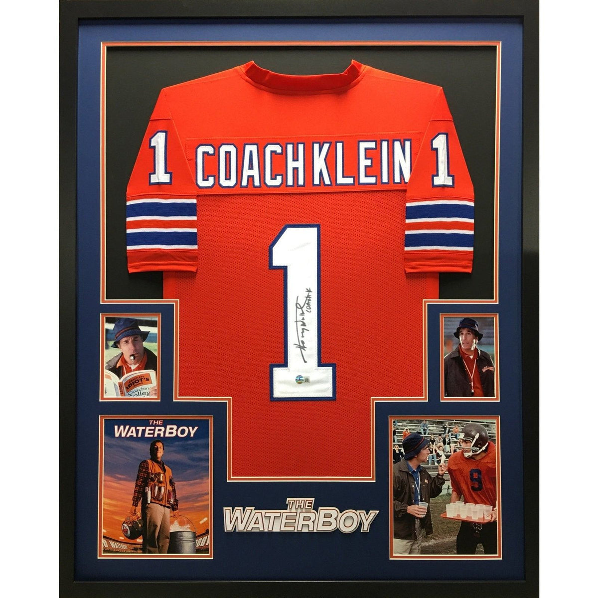 Adam Sandler Signed AUTHENTIC Classic Reels Waterboy Jersey Psa Bobby  Boucher