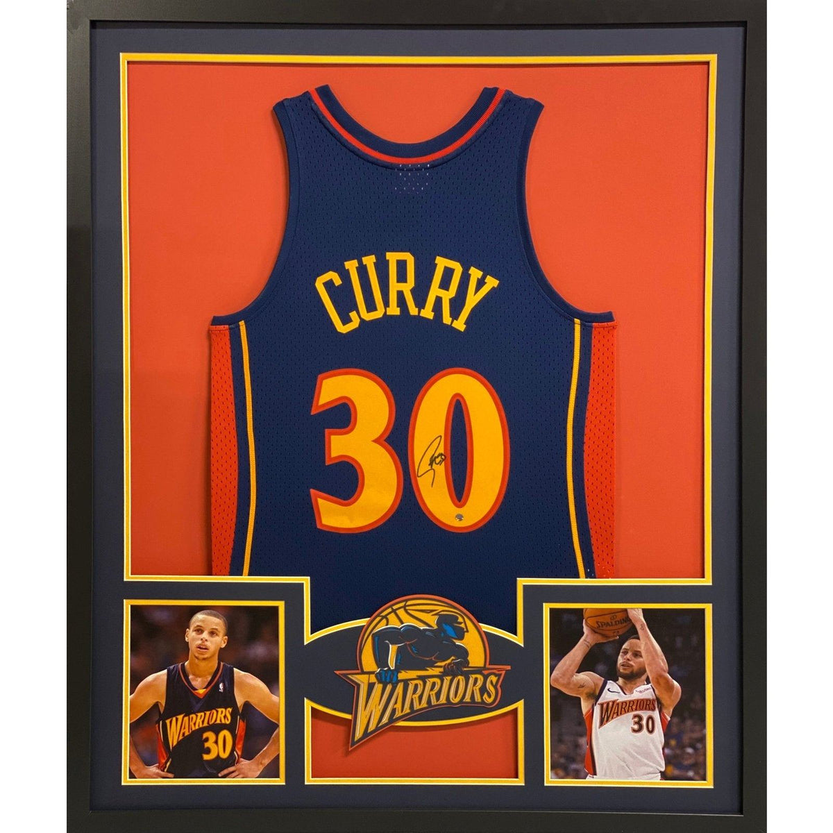 STEPHEN STEPH CURRY GOLDEN STATE WARRIORS SIGNED SAN FRANCISCO JERSEY JSA  Z91814