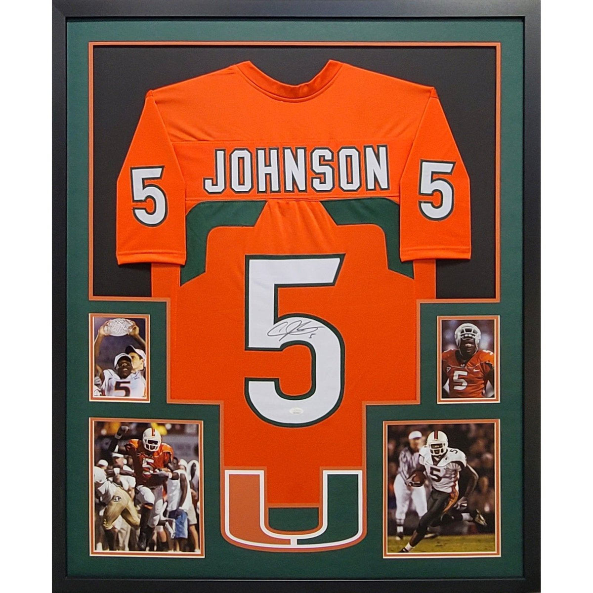 Calvin Johnson Framed Signed Jersey JSA Autographed Detroit Lions Mega