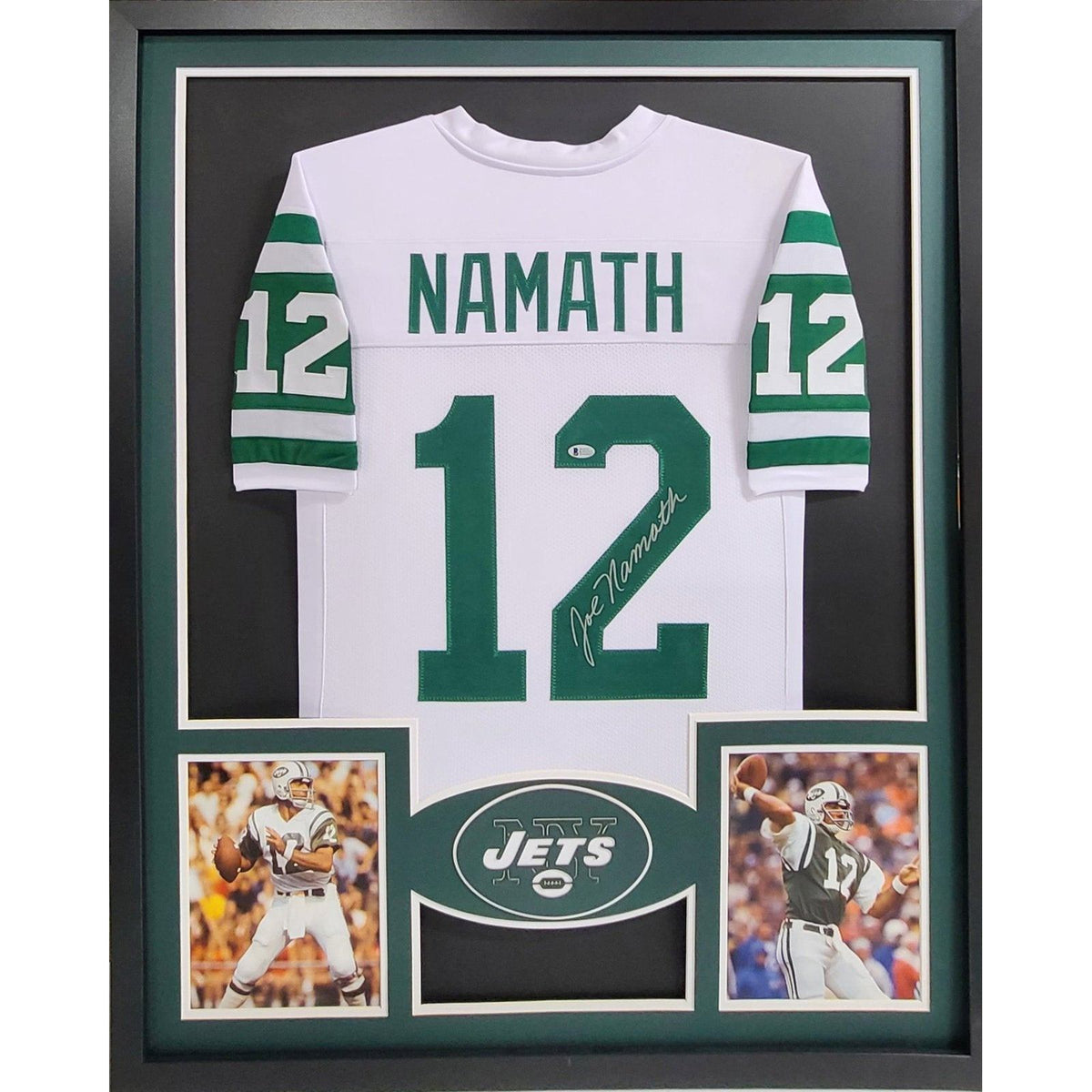 Curtis Martin Autographed Signed Framed New York Jets Jersey