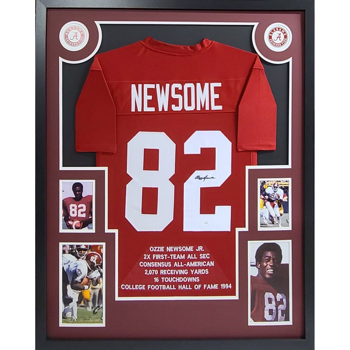 Tua Tagovailoa Framed Signed Jersey Beckett Autographed Alabama