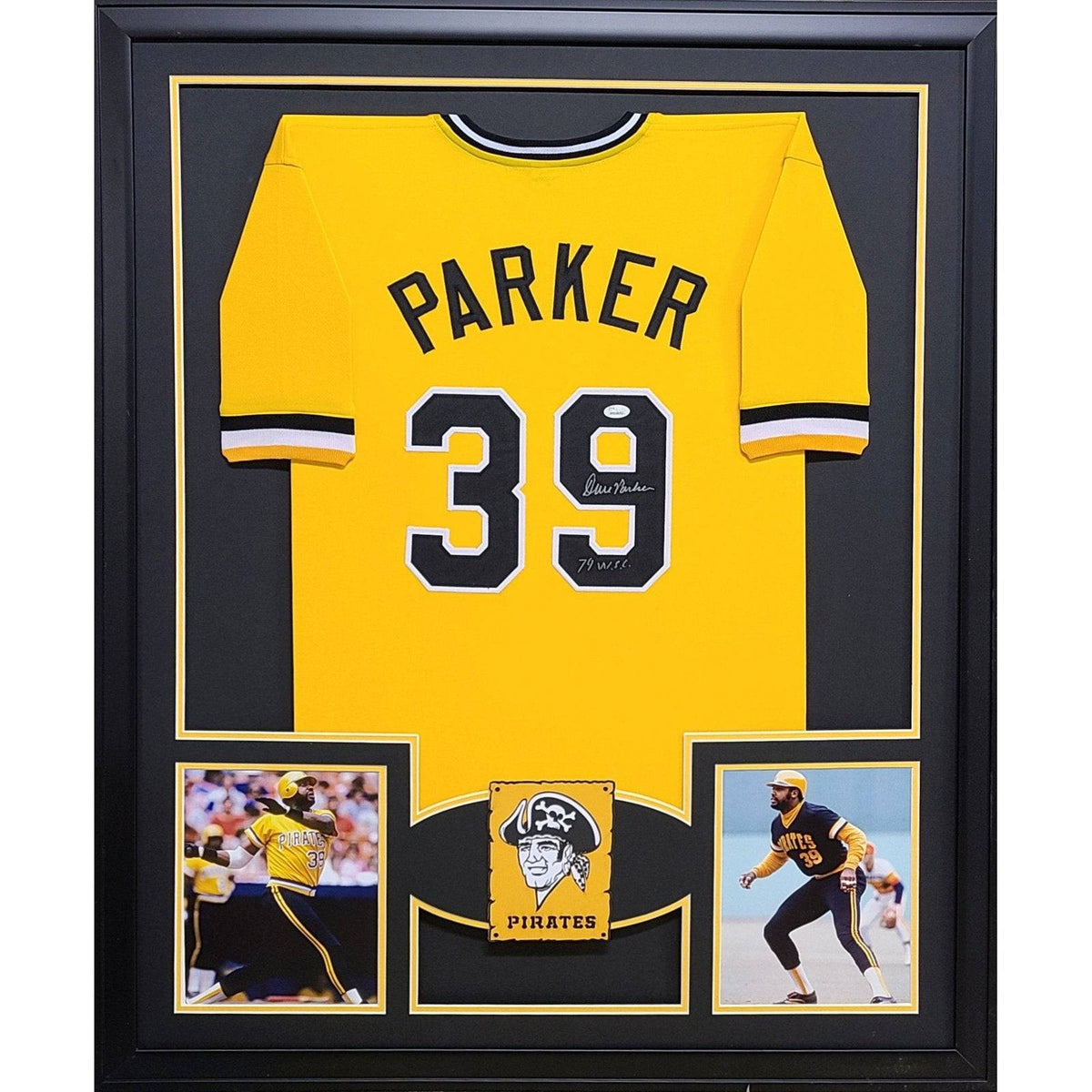 Manny Sanguillen Framed Jersey JSA Autographed Signed Pittsburgh Pirat