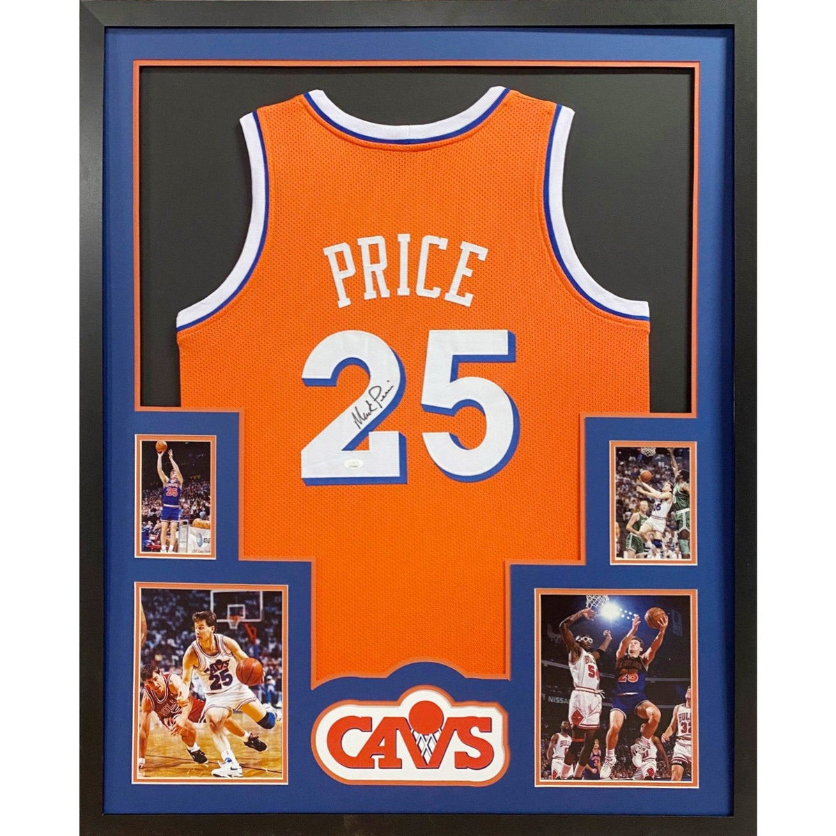 Mark Price Signed Cleveland White Basketball Jersey (JSA) — RSA