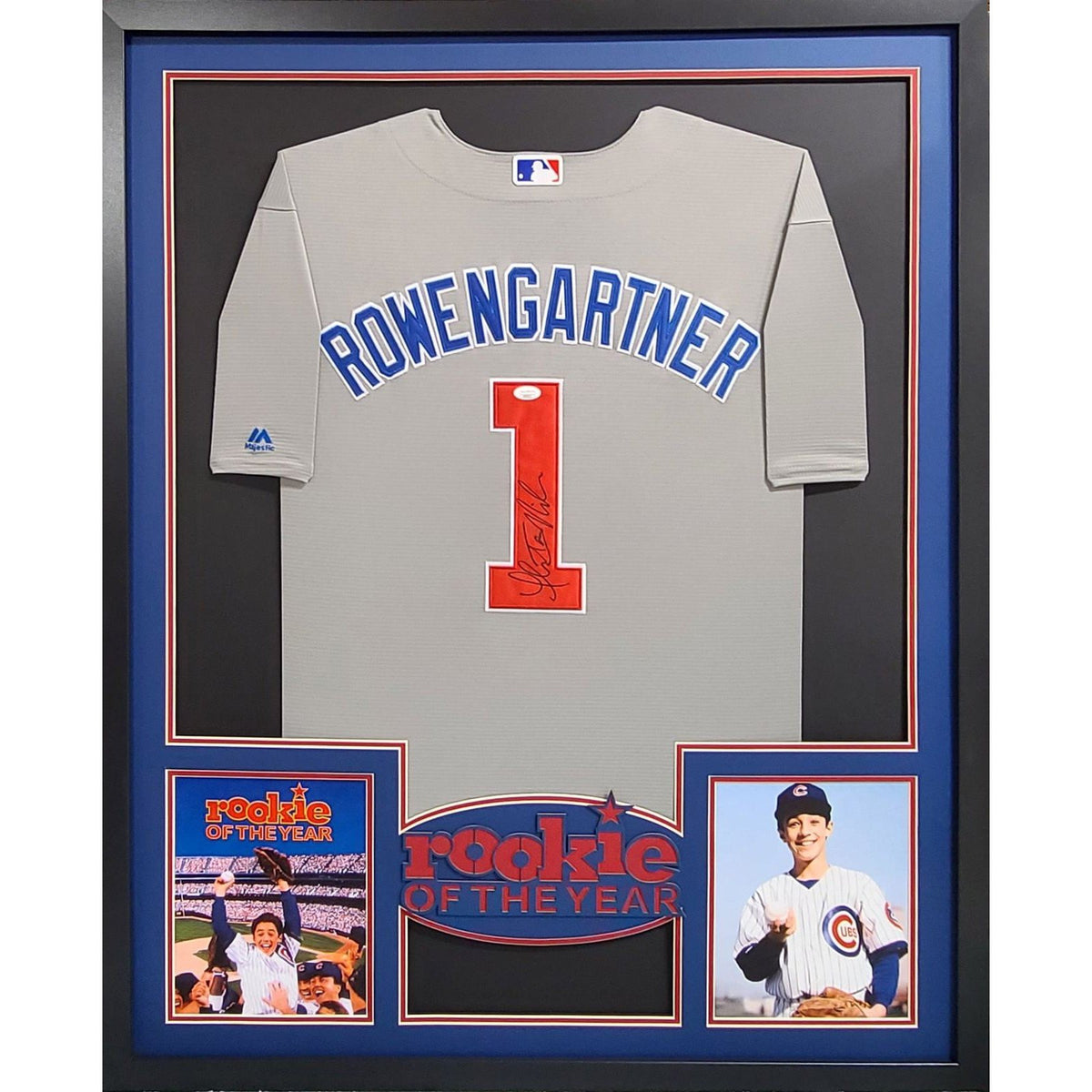 Rowengartner Jersey - SIGNED - (Blue Stripe) 