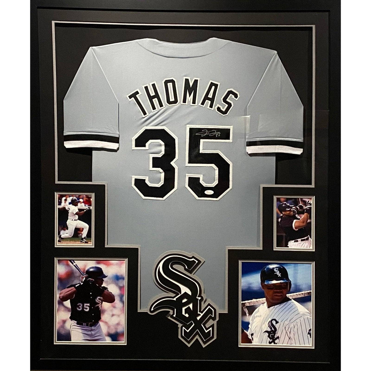 Frank Thomas signed Chicago White Sox custom baseball jersey JSA  Authenticated