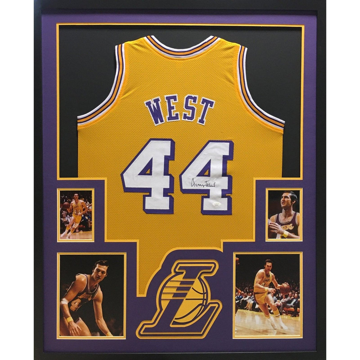 Jerry West Signed Los Angeles Lakers (Home White) Jersey PSA/DNA