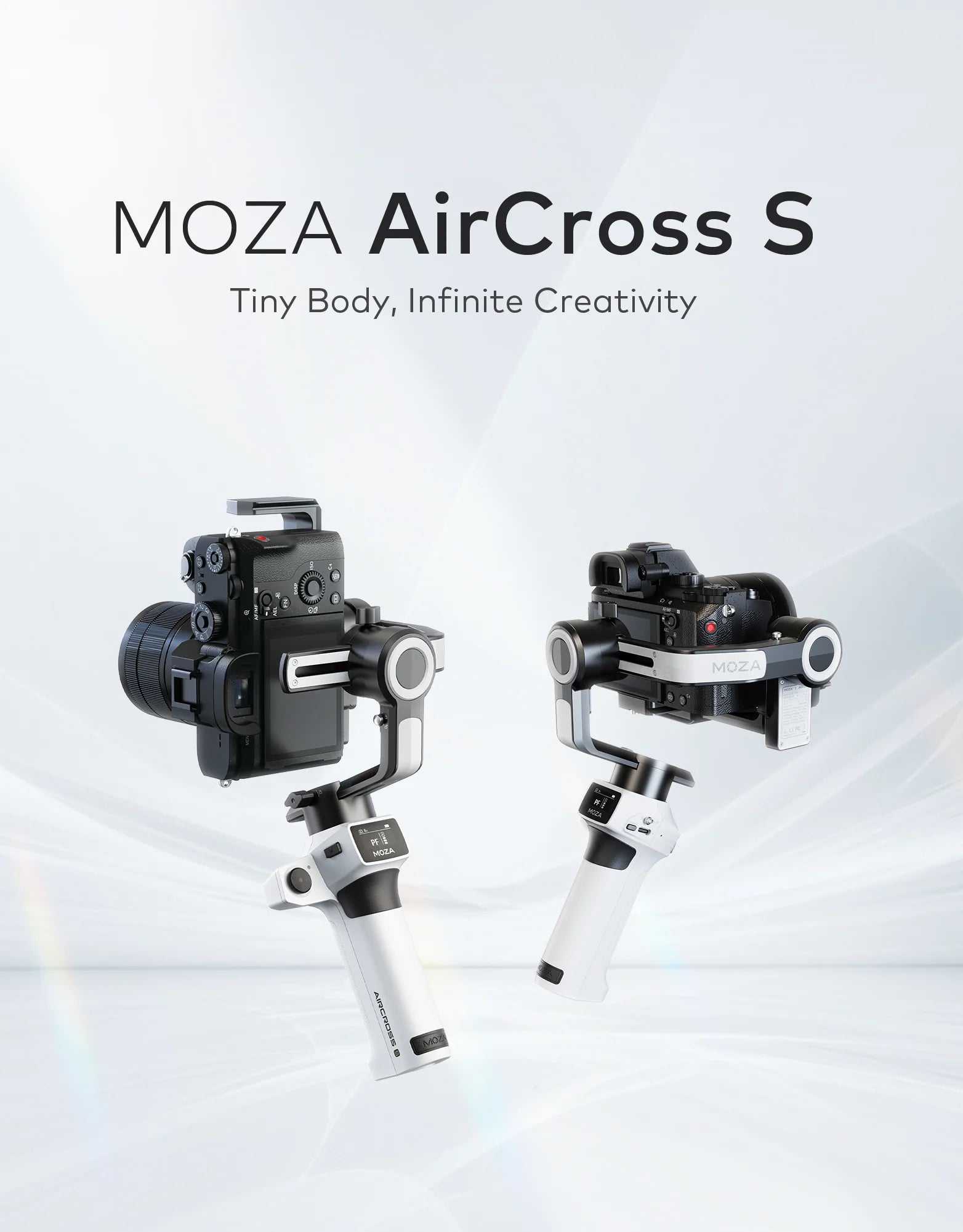 MOZA AirCross S 3-Axis Camera Gimbal Stabilizer