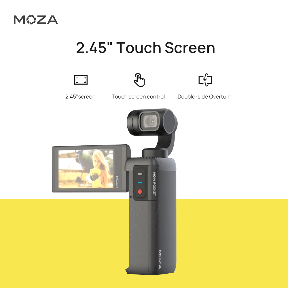 MOZA MOIN Camera 3-Axis 4K HD Handheld Gimbal Camera