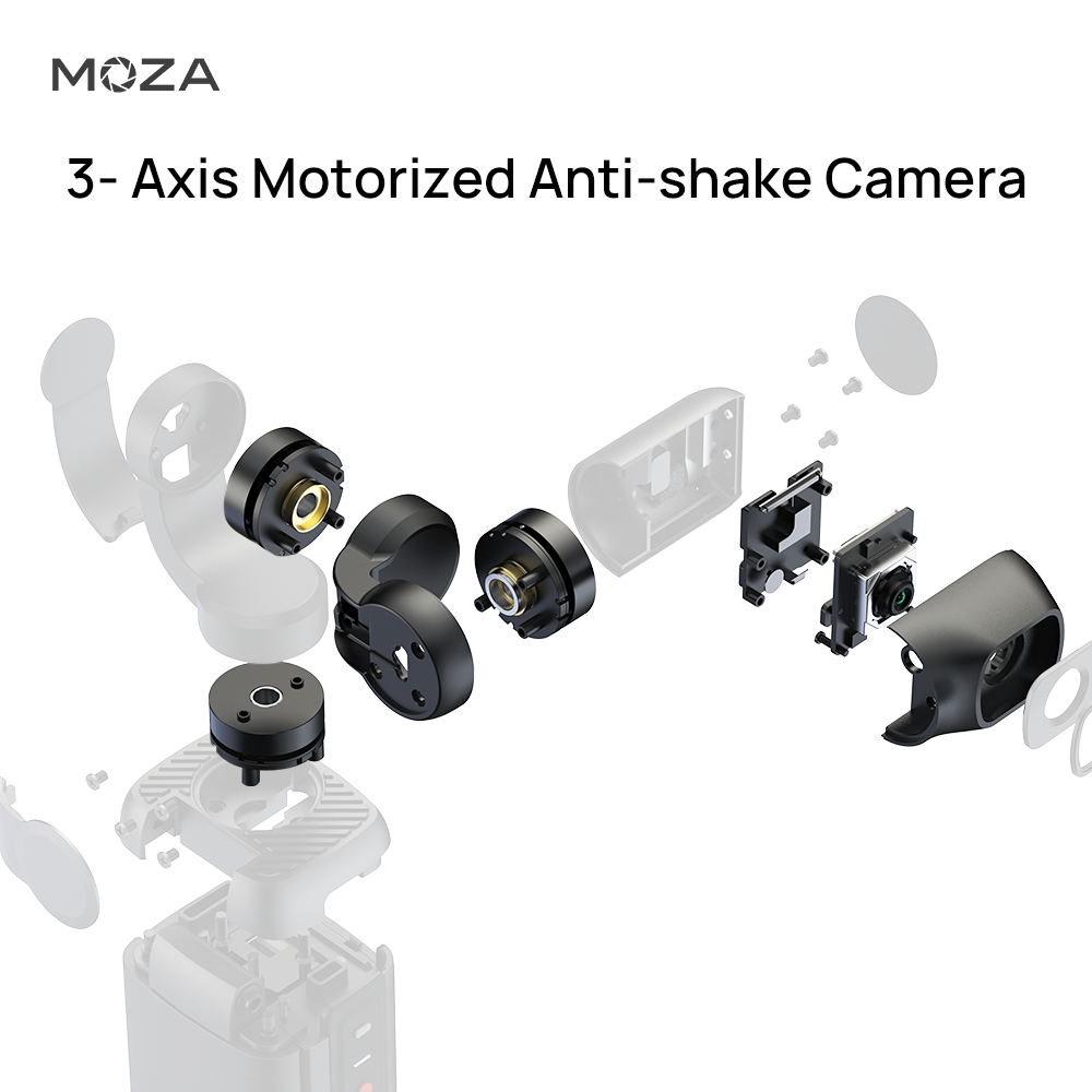 MOZA MOIN Camera 3-Axis 4K HD Handheld Gimbal Camera