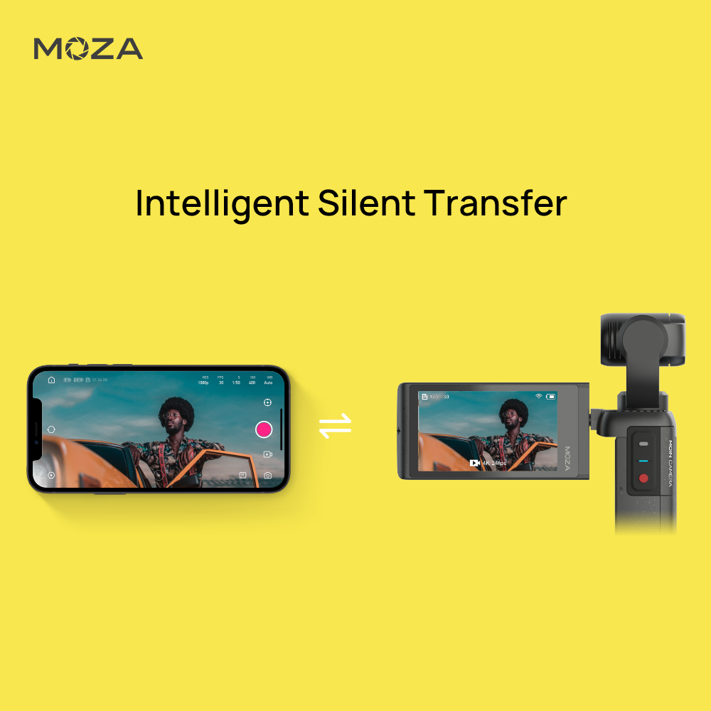 MOZA MOIN Camera 3-Axis 4K HD Handheld Gimbal Camera