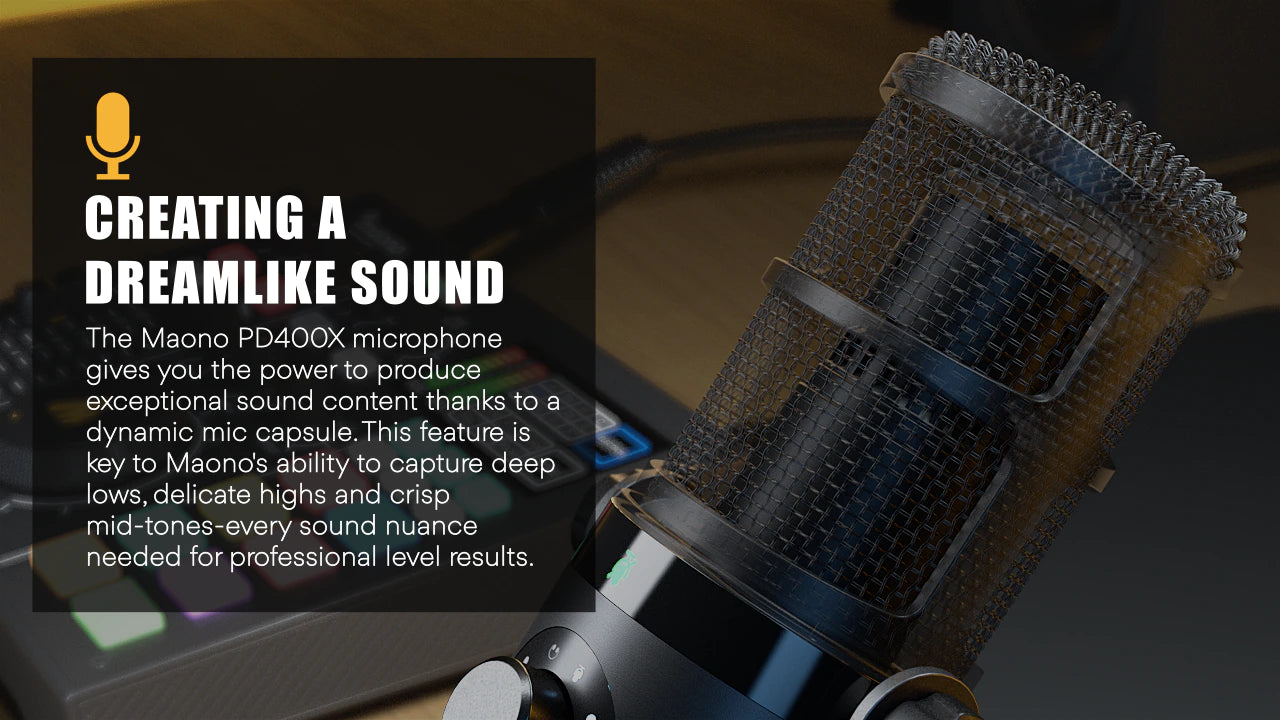 Maono PD400X microphone-3