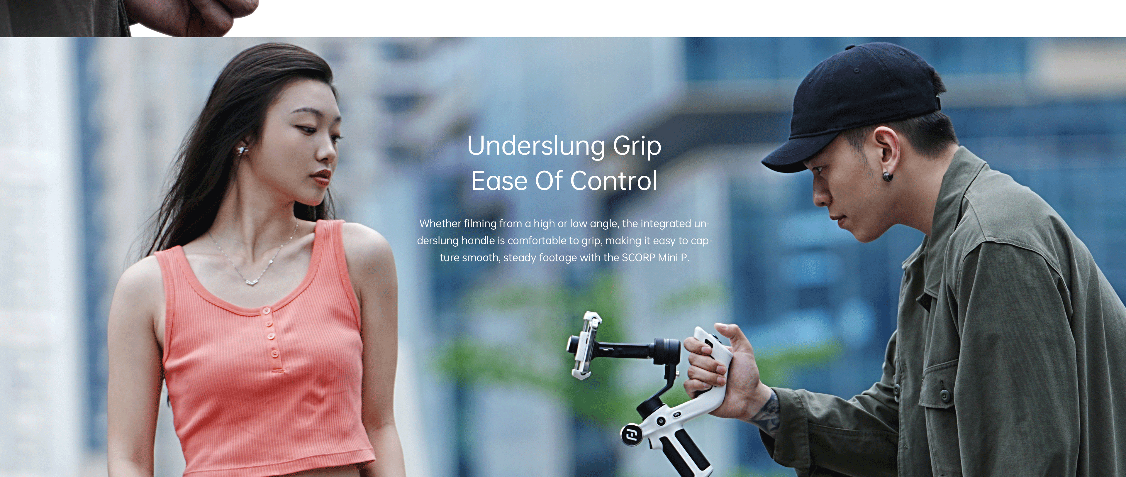 New Feiyu SCORP MINI P Handheld 3-Axis Smartphone Gimbal Stabilizer -4