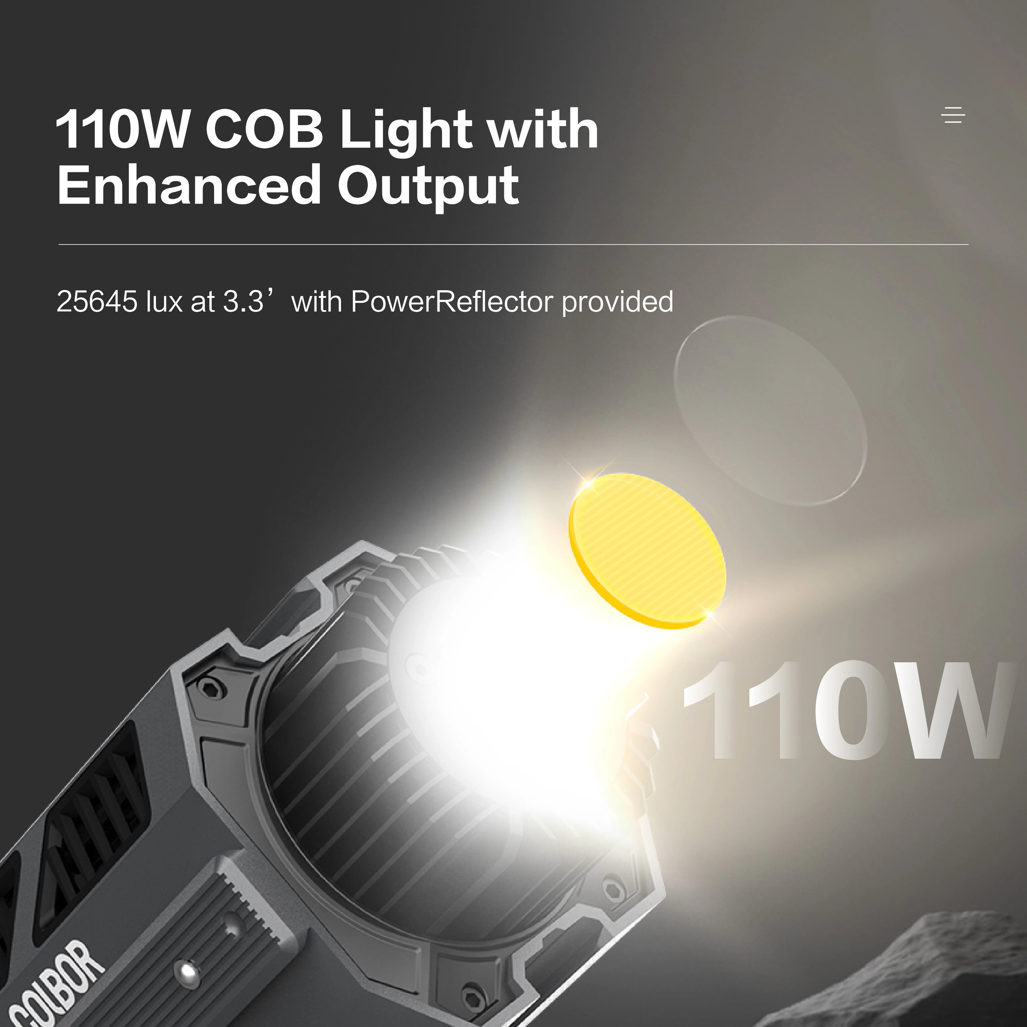 SYNCO CL100X 110W COB Video Photography Light-2