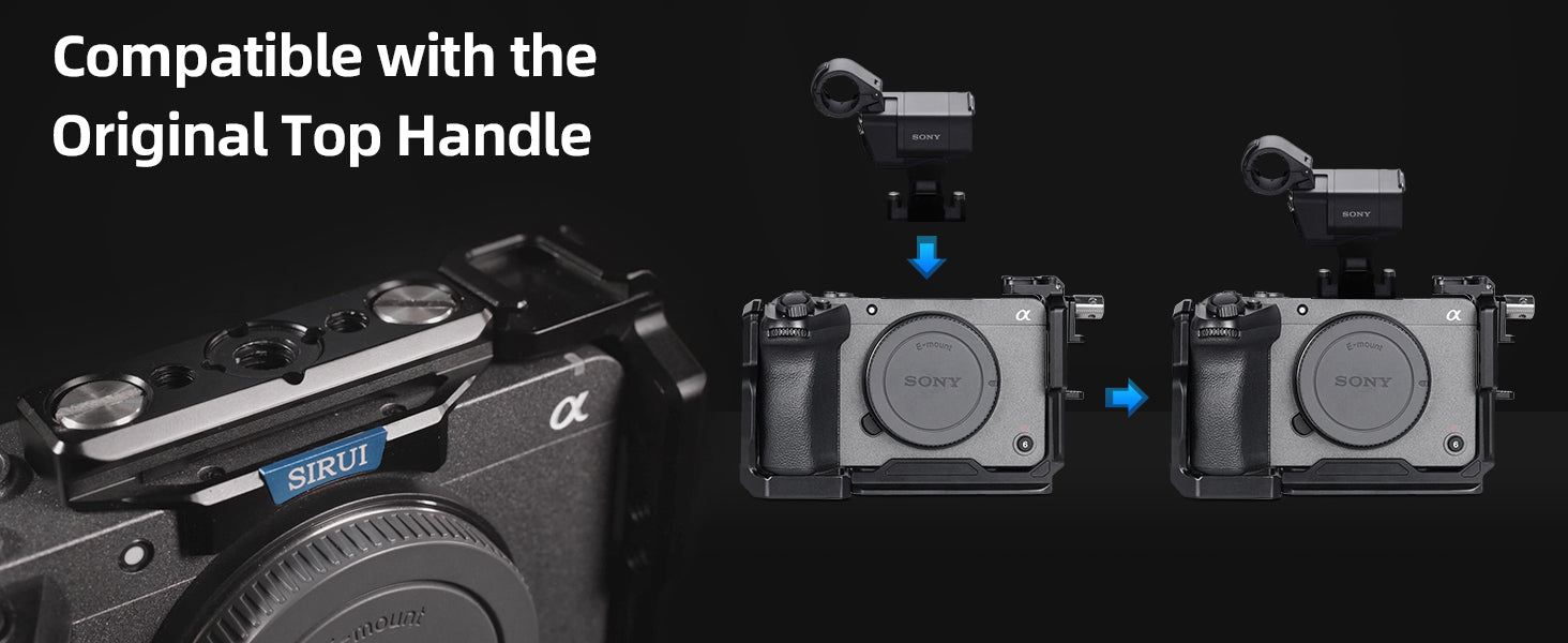Sirui Full-Camera-Cage-Kit for Sony FX3-FX30-13