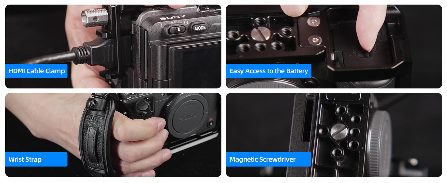 Sirui Full-Camera-Cage-Kit for Sony FX3-FX30-16