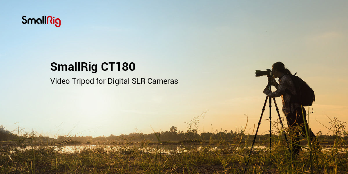 SmallRig CT180 Video Tripod for Digital SLR Cameras 3760-1