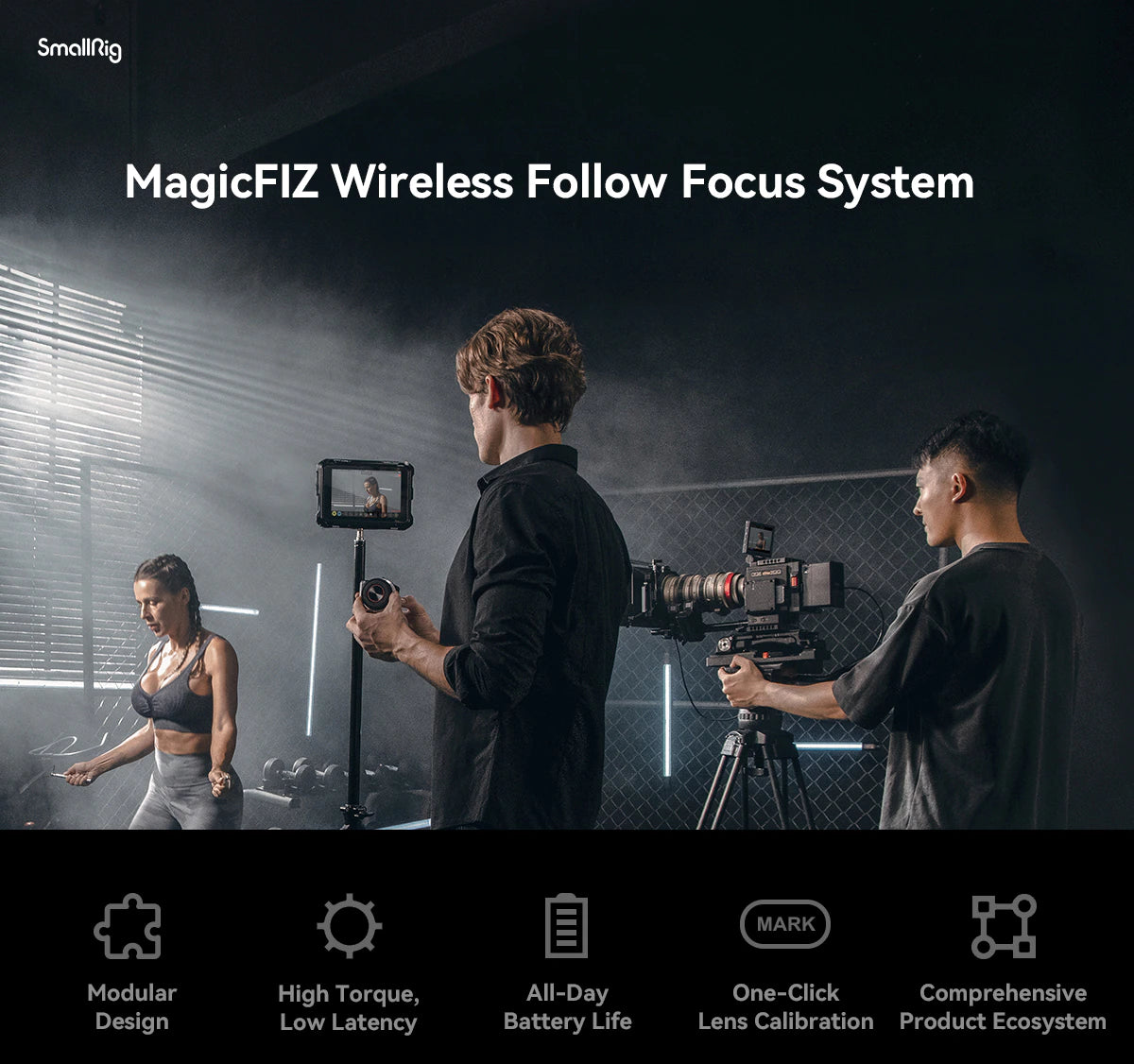 SmallRig MagicFIZ Wireless Lens Follow Focus Ecosystem-1