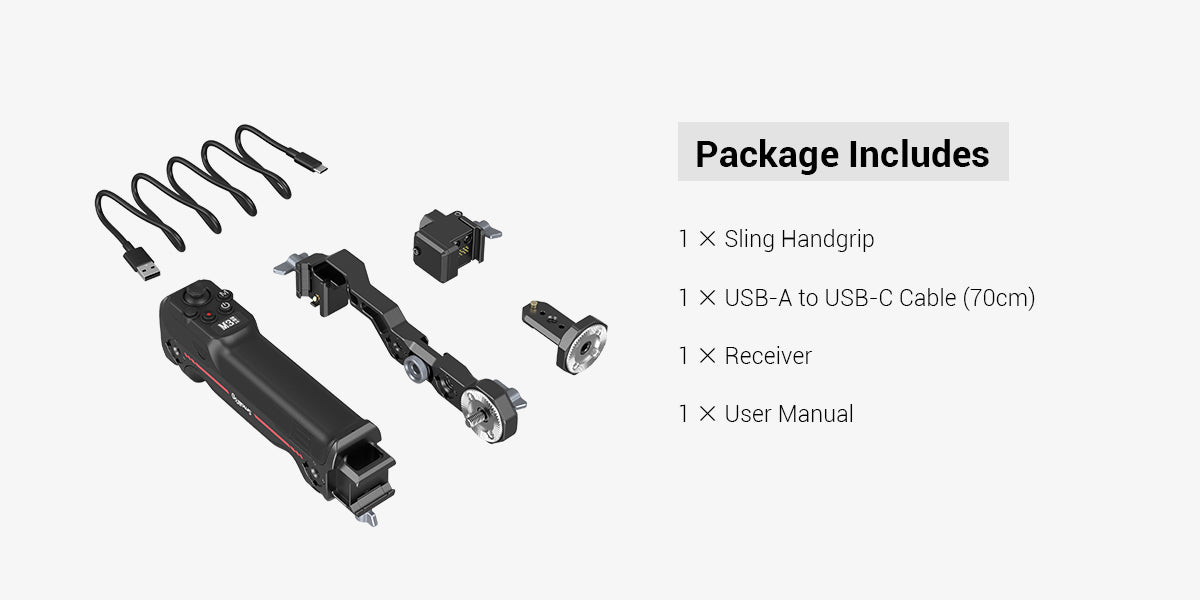 SmallRig Wireless Control Sling Handgrip for DJI RS Series 3919 -9