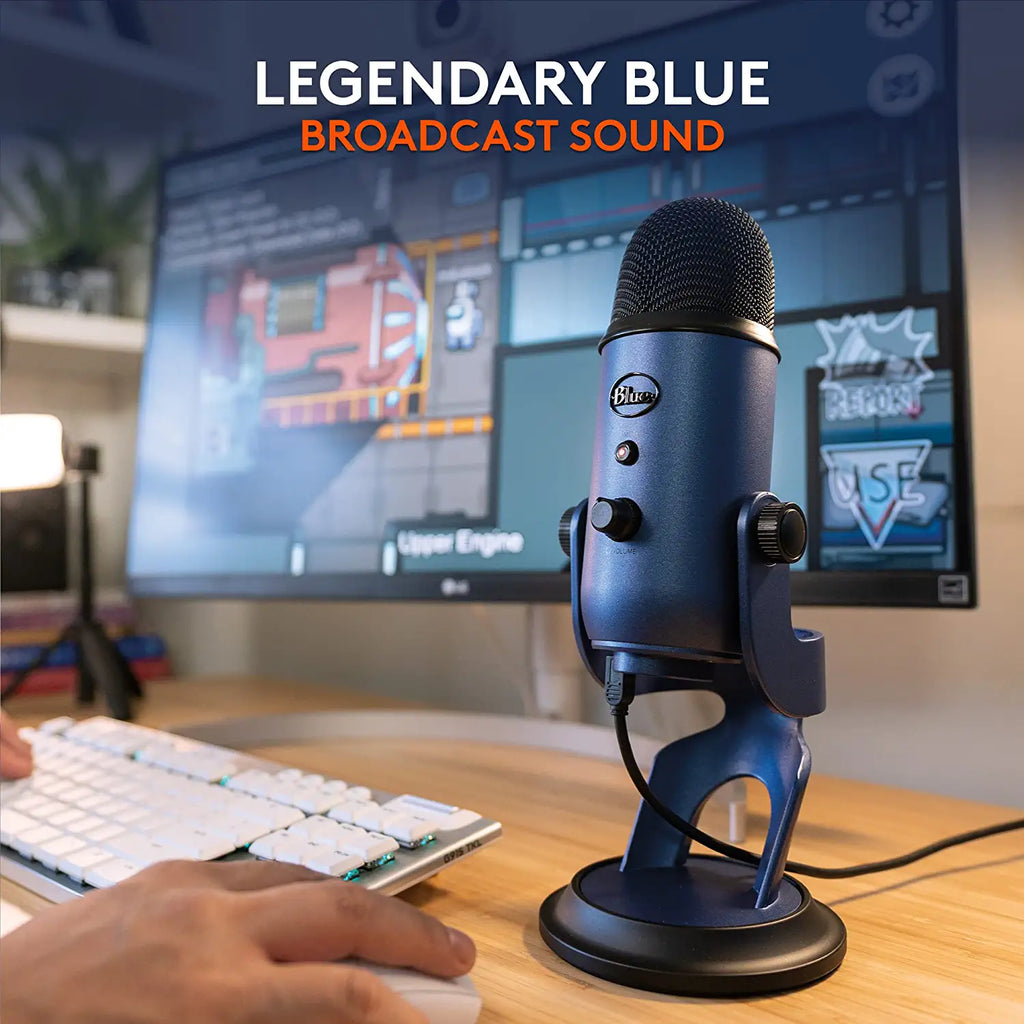 Logitech Blue Yeti for Aurora Collection USB Mic Kit with Mouse
