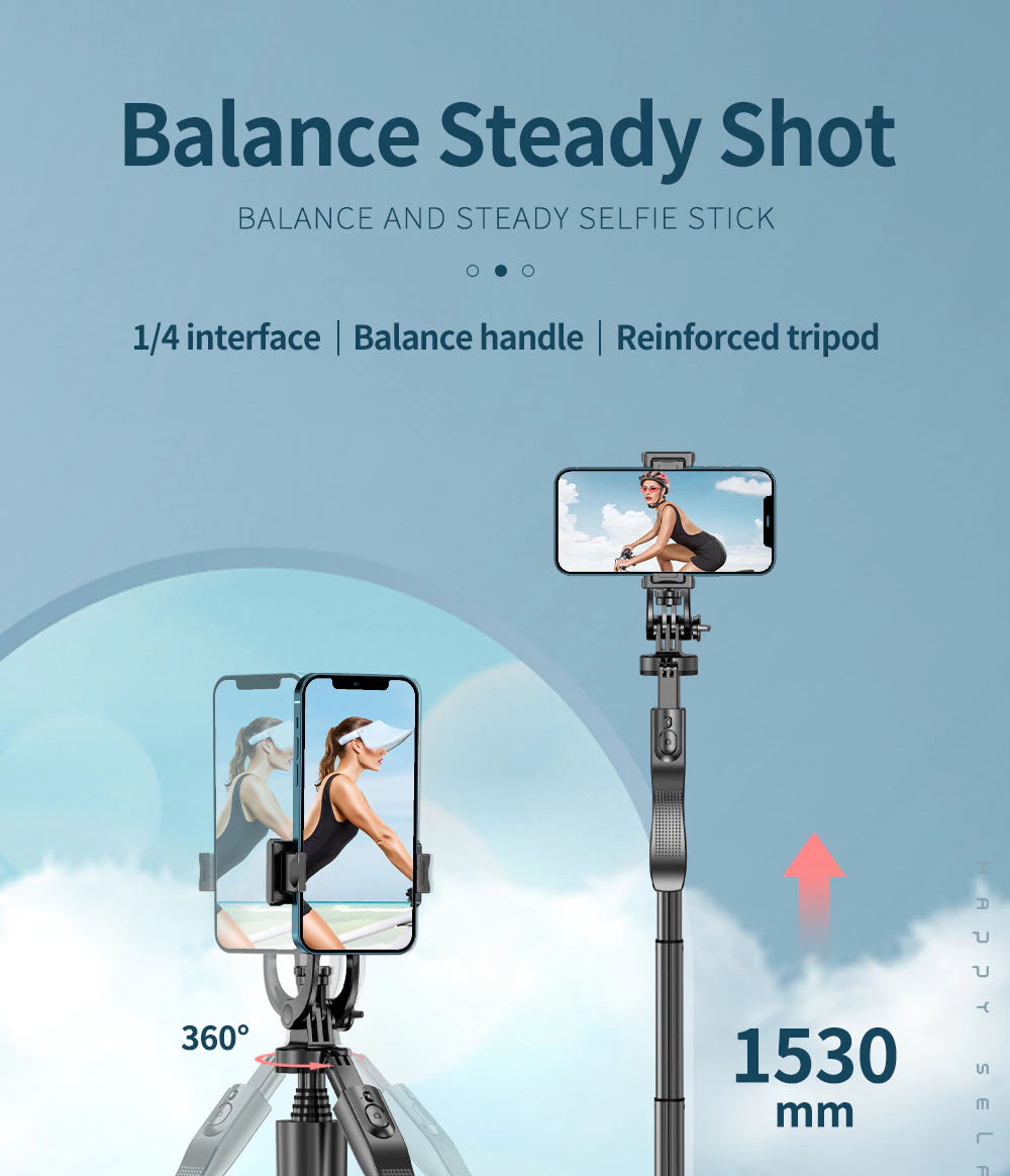 funsnap L16  wireless foldable selfie stick tripod-1