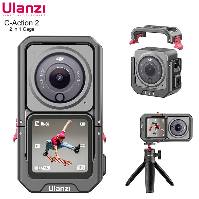 Ulanzi Insta360 X3 Metal Protective Cage Panoramic Action Camera