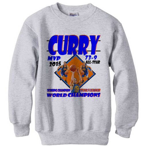 Steph Curry Golden State Warriors Ash Grey sweatshirt shirt
