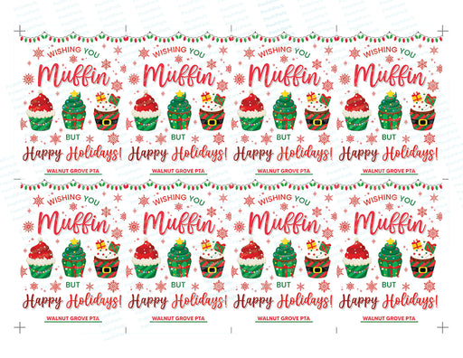 Printable PDF Christmas Holiday Gift Tags, Any Way You Slice It, We Ar —  Posh Park