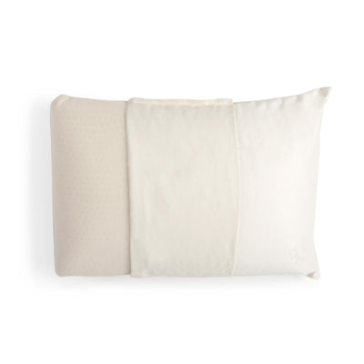 Coyuchi Organic Cotton Latex Throw Pillow Undyed