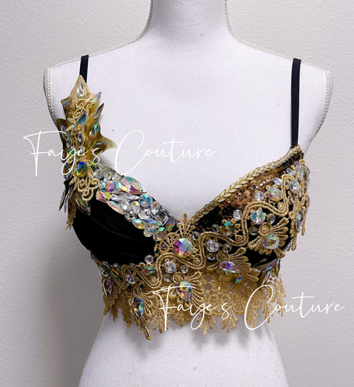 Goddess Rave Bra  Rave bra, Rave outfits, Diy bra