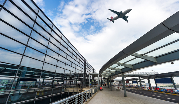 Checking at the airport