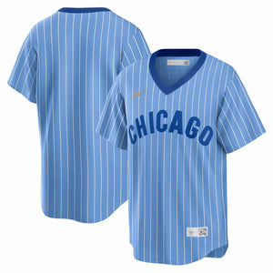 Nike MLB, Shirts, Chicago Cubs Wrigleyville City Connect Authentic Jersey  Navy Wrigley Field