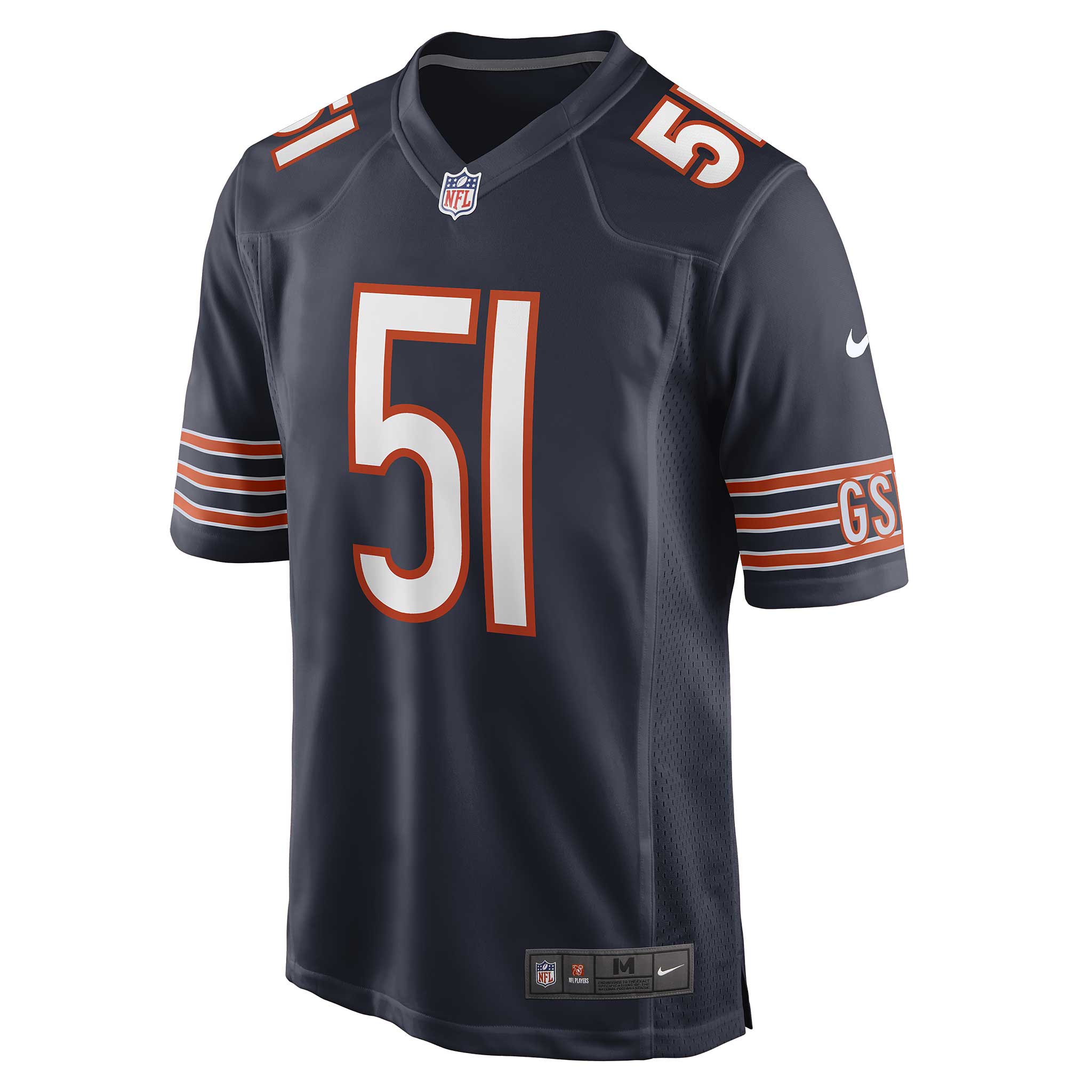 Chicago bears sales away jersey