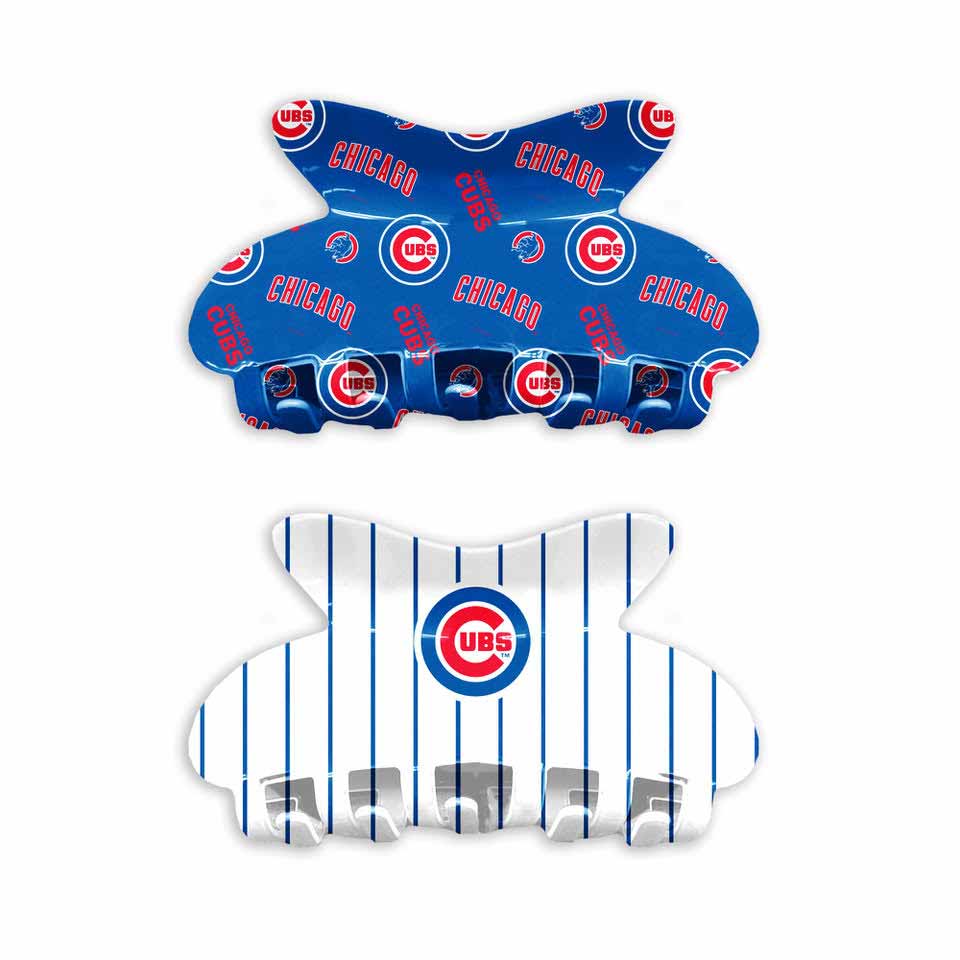 Image of Chicago Cubs Hair Claw Set