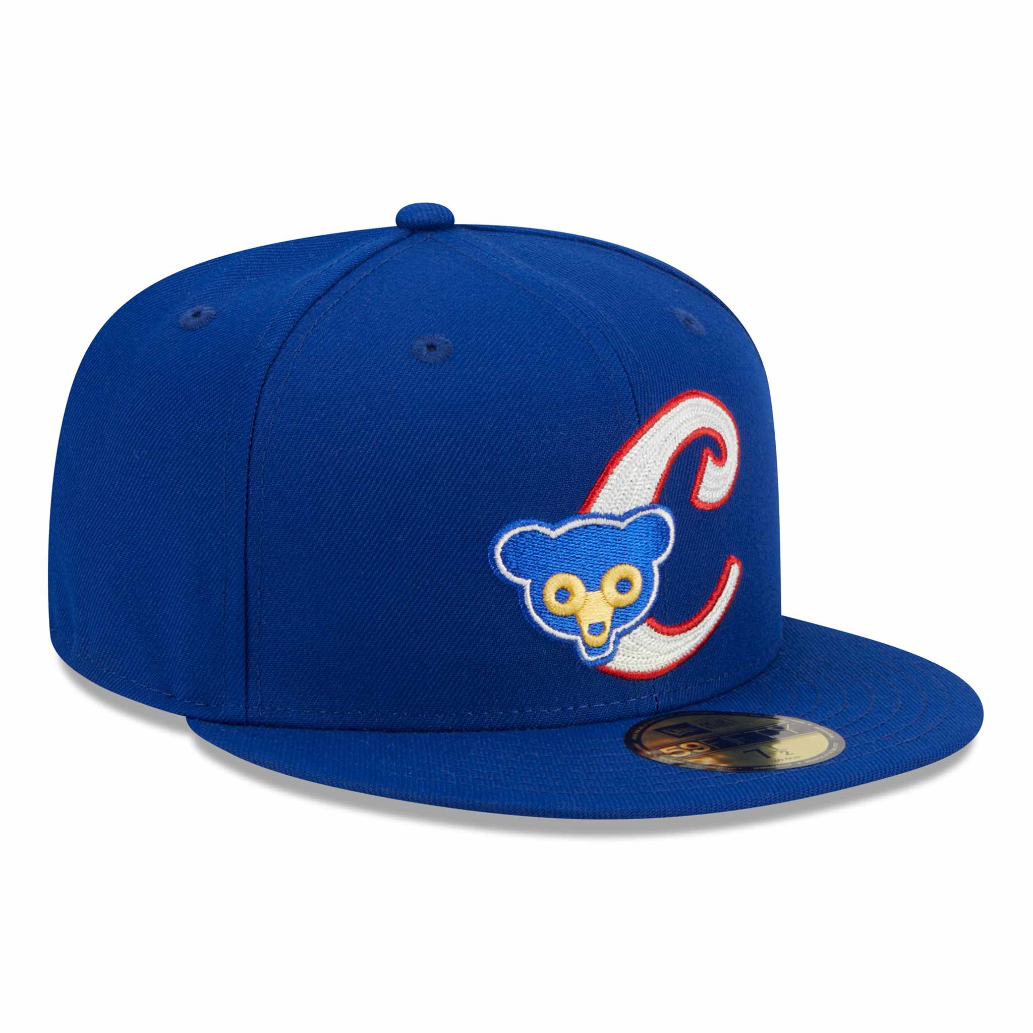 Image of Chicago Cubs Duo Logo C 69 Bear 59FIFTY Fitted Cap