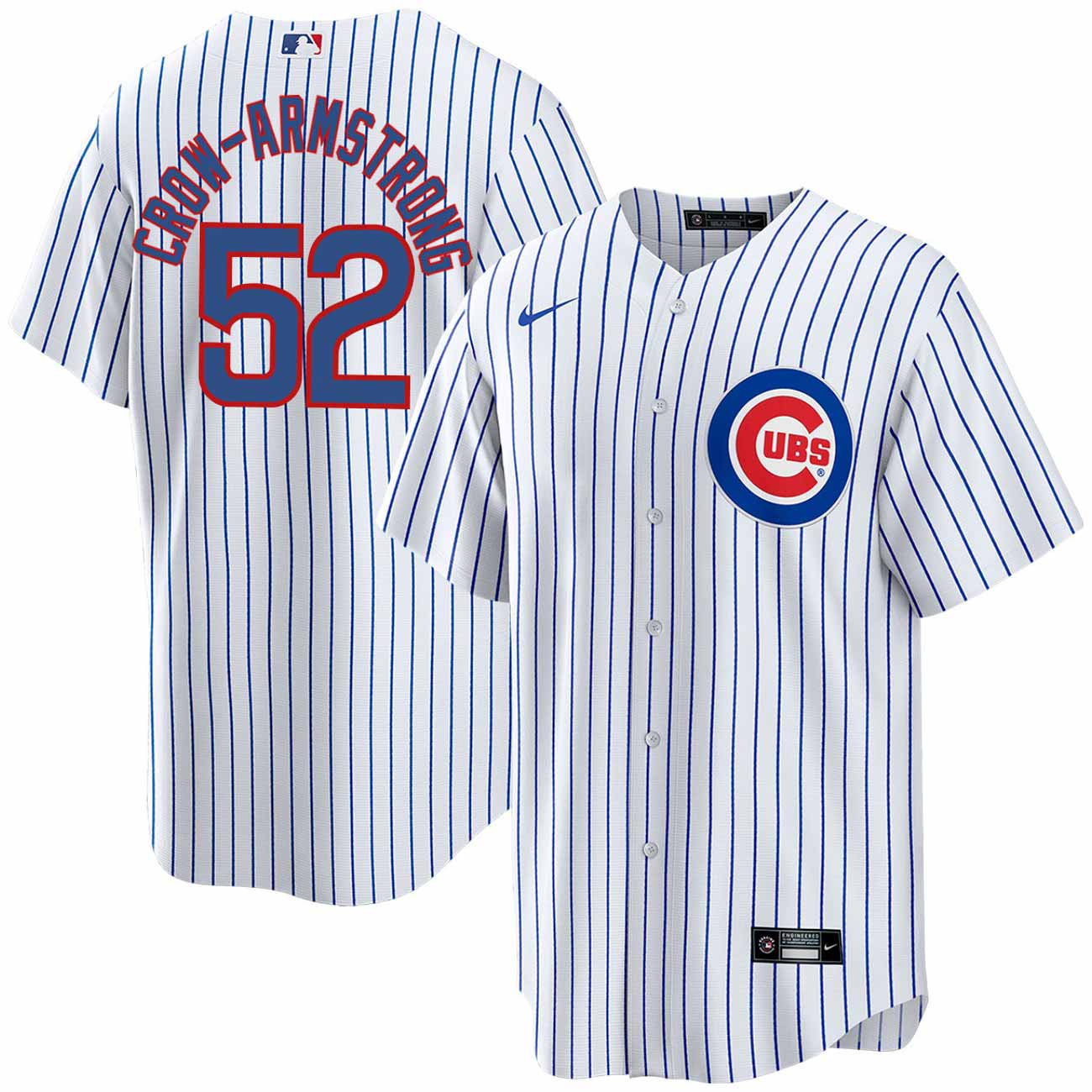 Chicago Cubs Pete Crow-Armstrong Nike Home Replica Jersey XX-Large