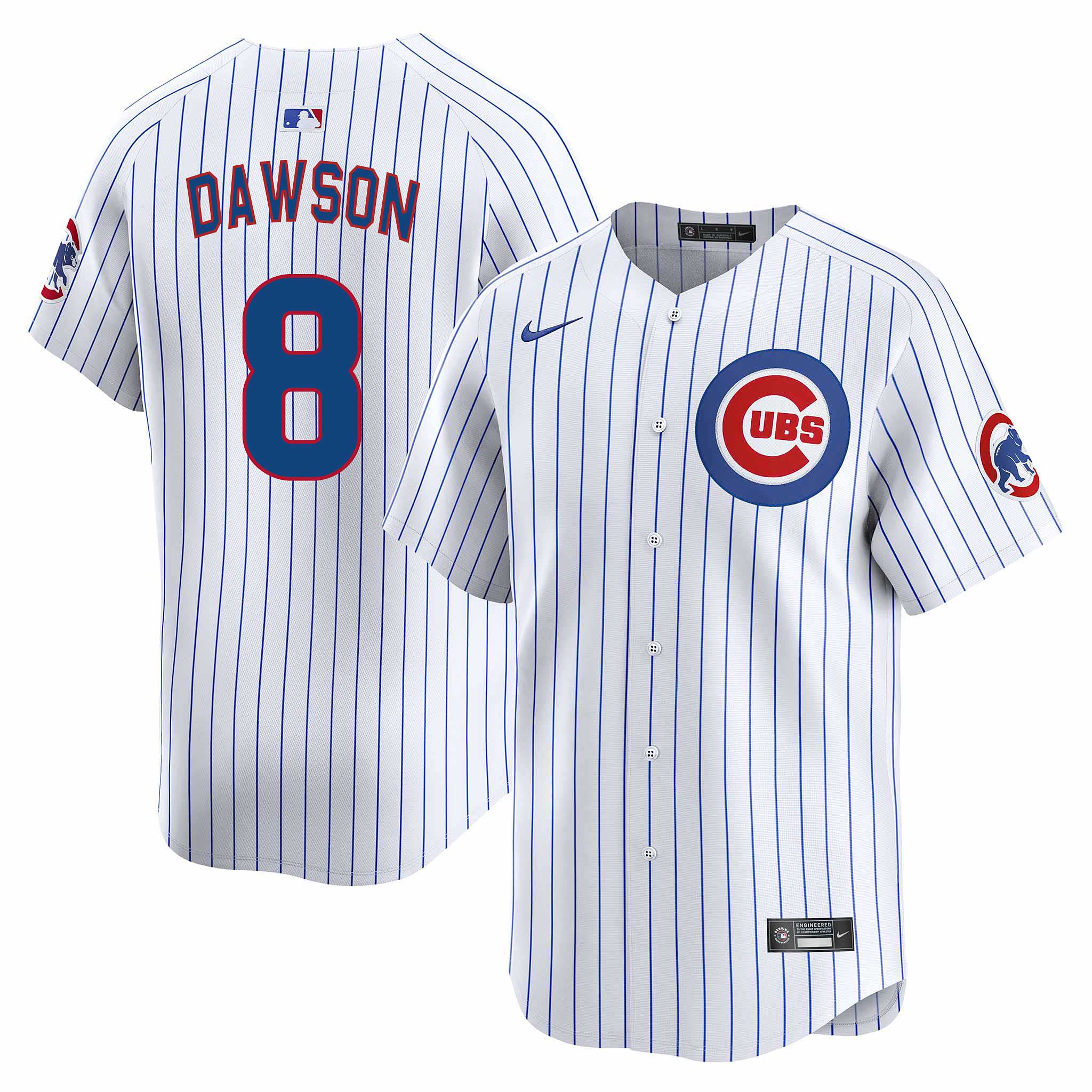 2021 City Connect Chicago Cubs Andre Dawson Authentic Navy Jersey