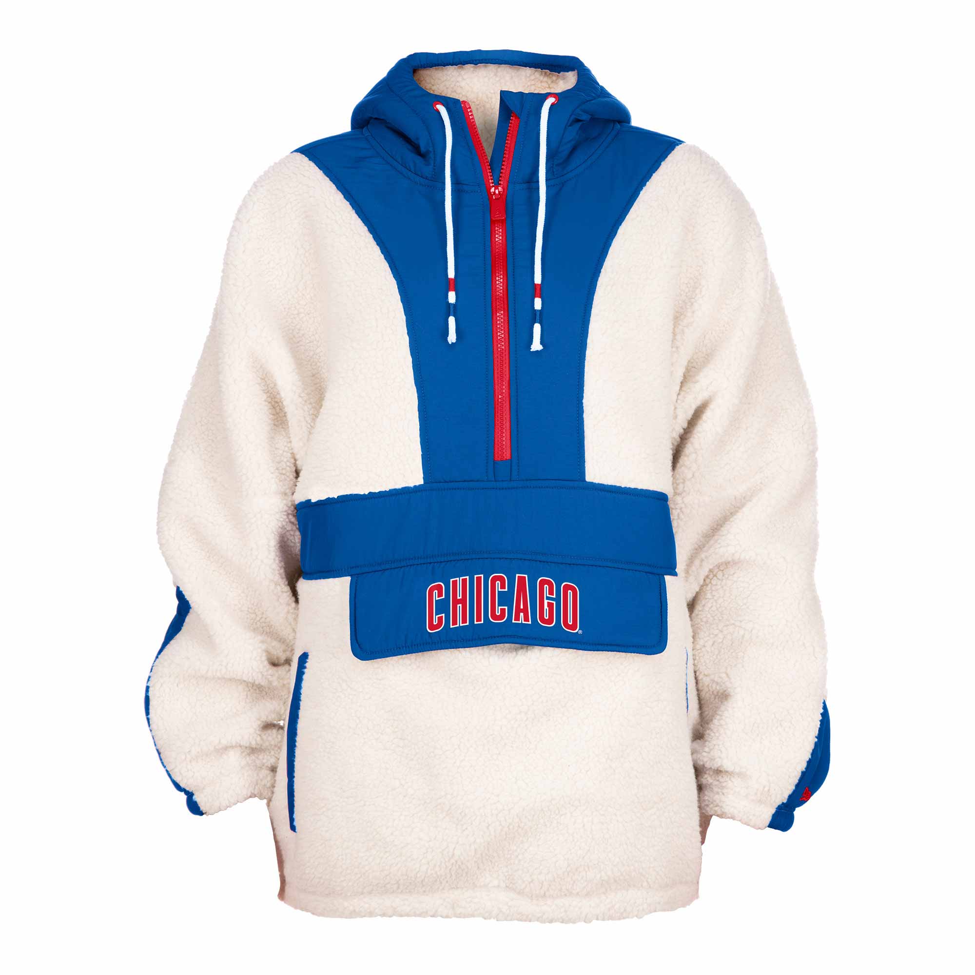 Chicago Cubs Ladies Sherpa Half-Zip Sweatshirt – Wrigleyville Sports